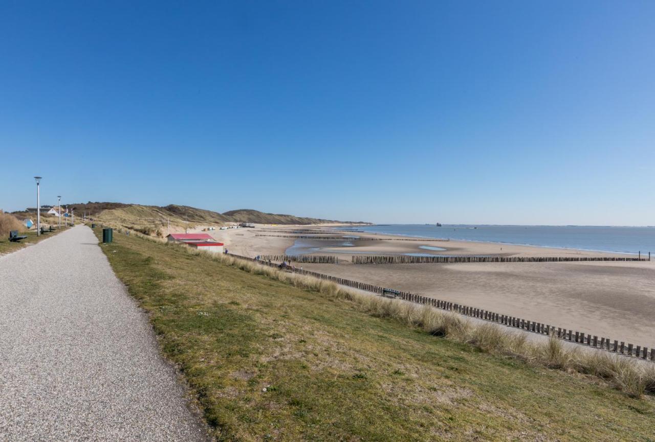 ザウテランデ Zuidstraat 4 - Zuid Aan Zeeヴィラ エクステリア 写真